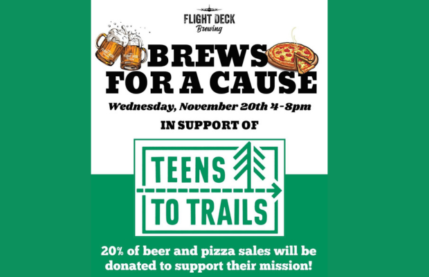 Teens to Trails Brews for a Cause