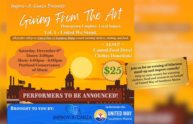 Improv-A-Ganza presents Giving From The Art!