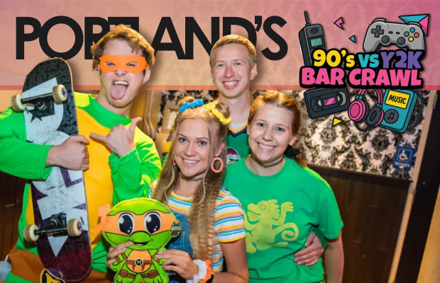 Portland's 90s vs Y2K Bar Crawl