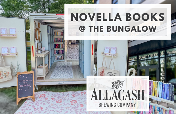 Novella Books at The Allagash Bungalow