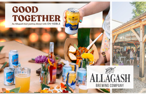 Good Together; Akwaaba Table Beer Dinner @ The Allagash Cellars